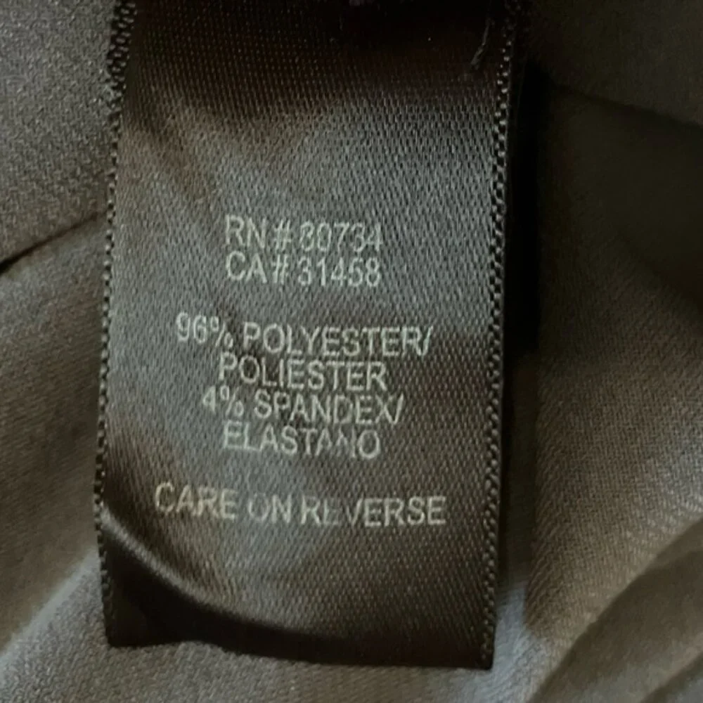 NWT Max & Cleo Keyhole back Halter Gown in Slate Grey Sz 6. - Picture 12 of 13